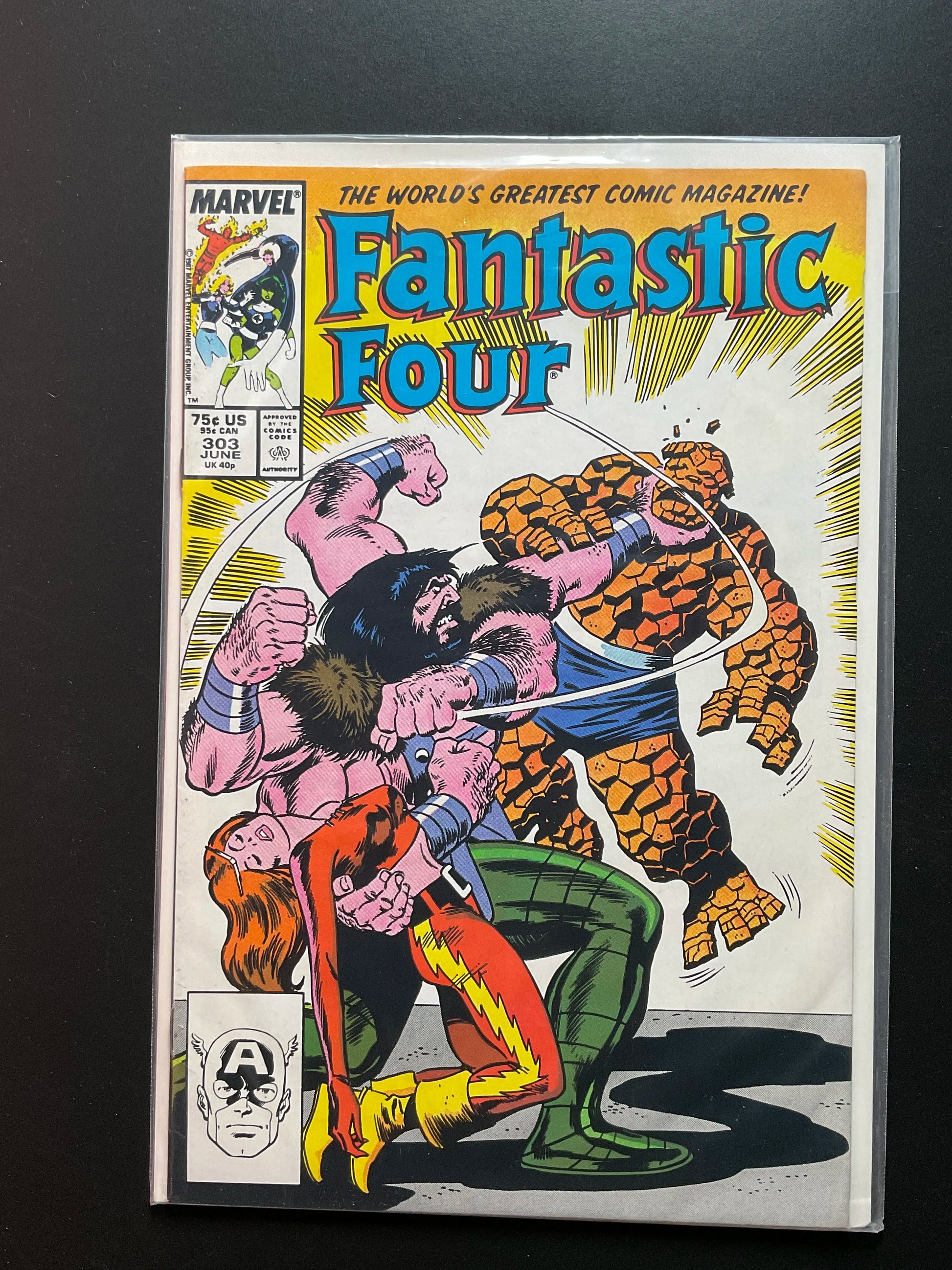Fantastic Four 303 Marvel Comics June 1987