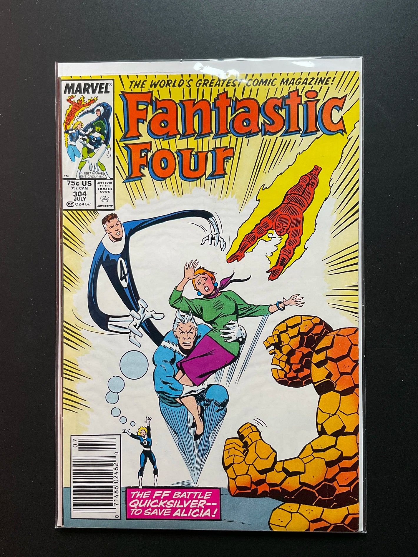Fantastic Four 304 Marvel Comics July 1987