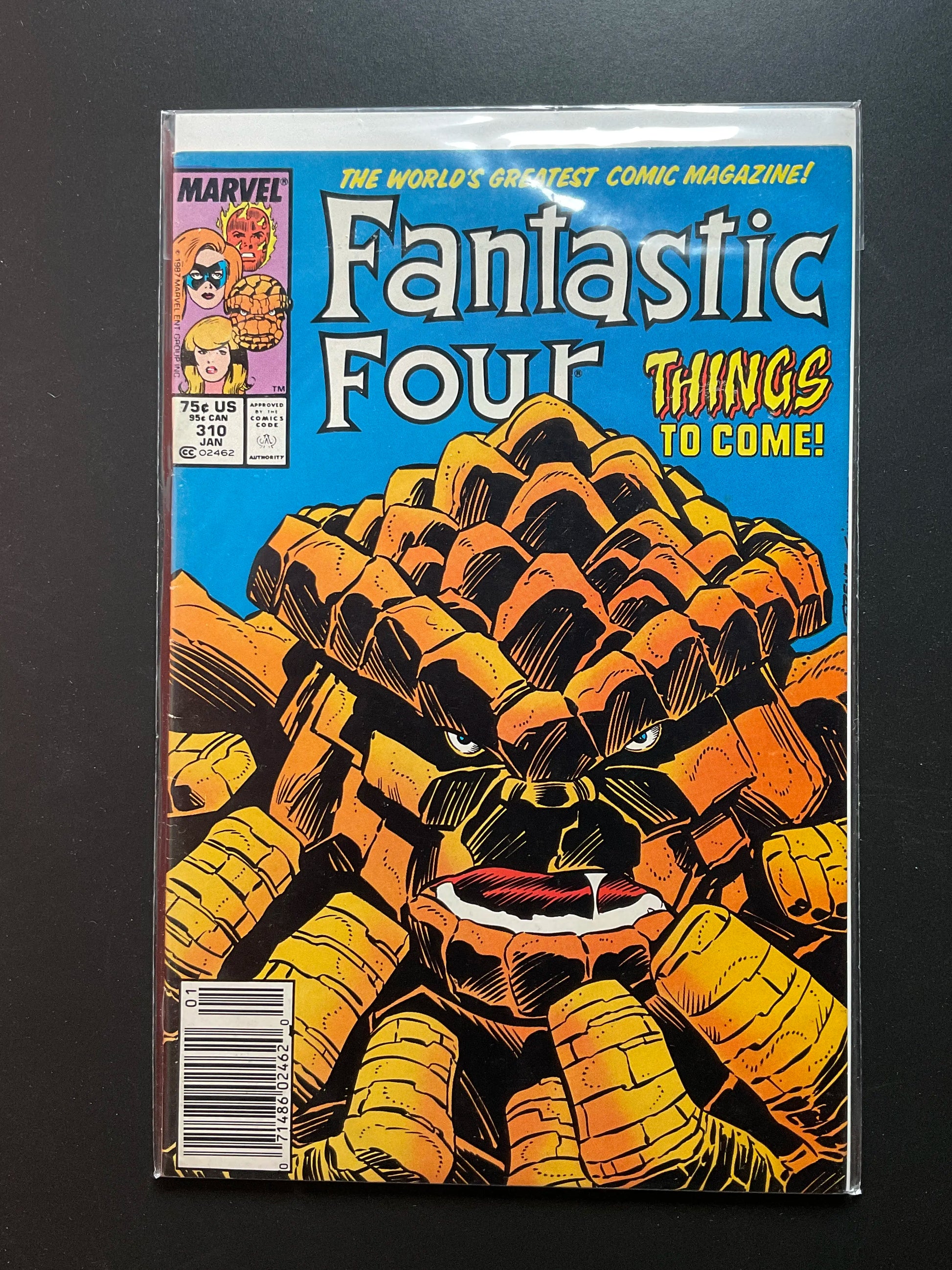 Fantastic Four 310 Marvel Comics January 1988 - A