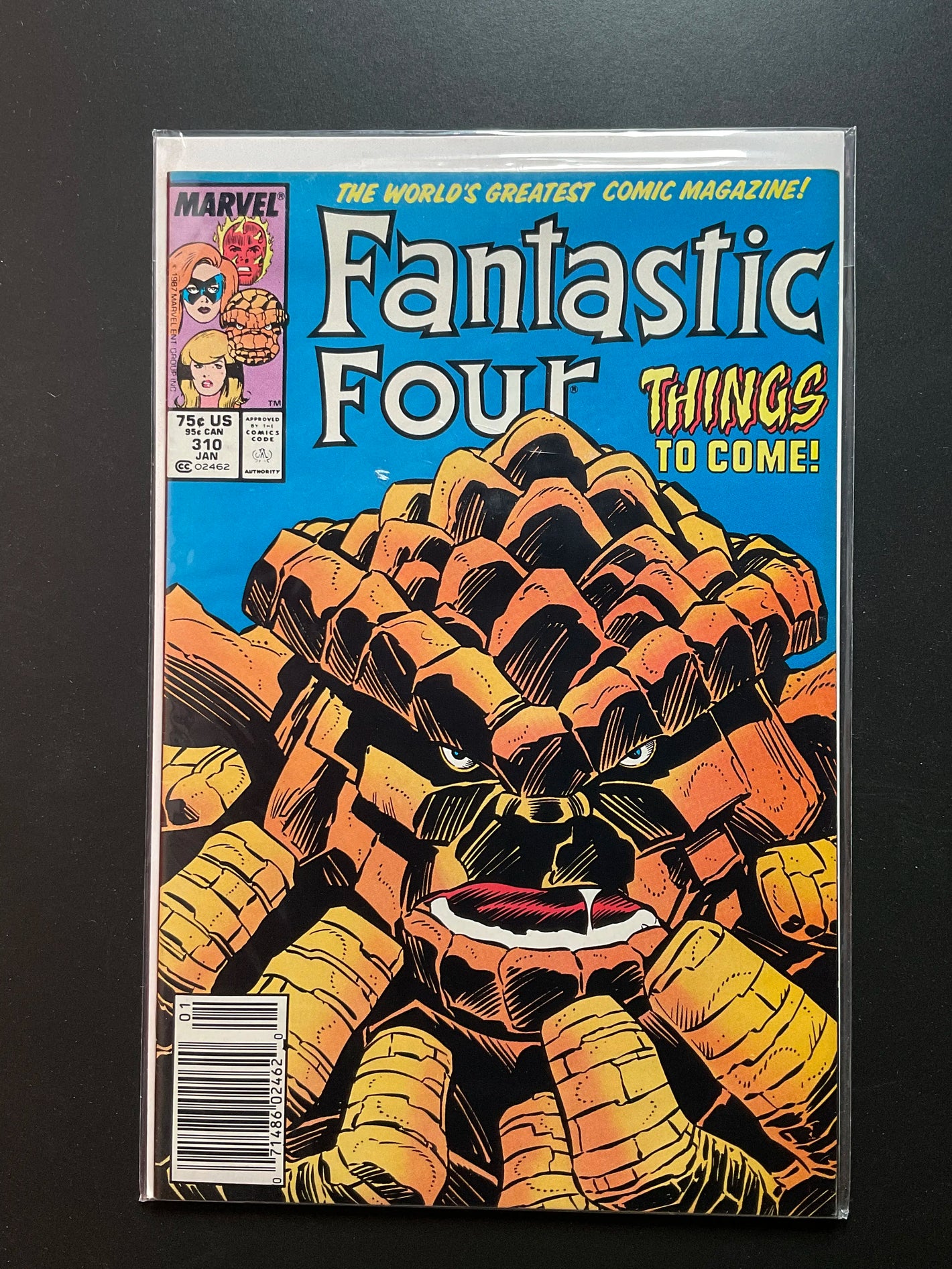 Fantastic Four 310 Marvel Comics January 1988 - B