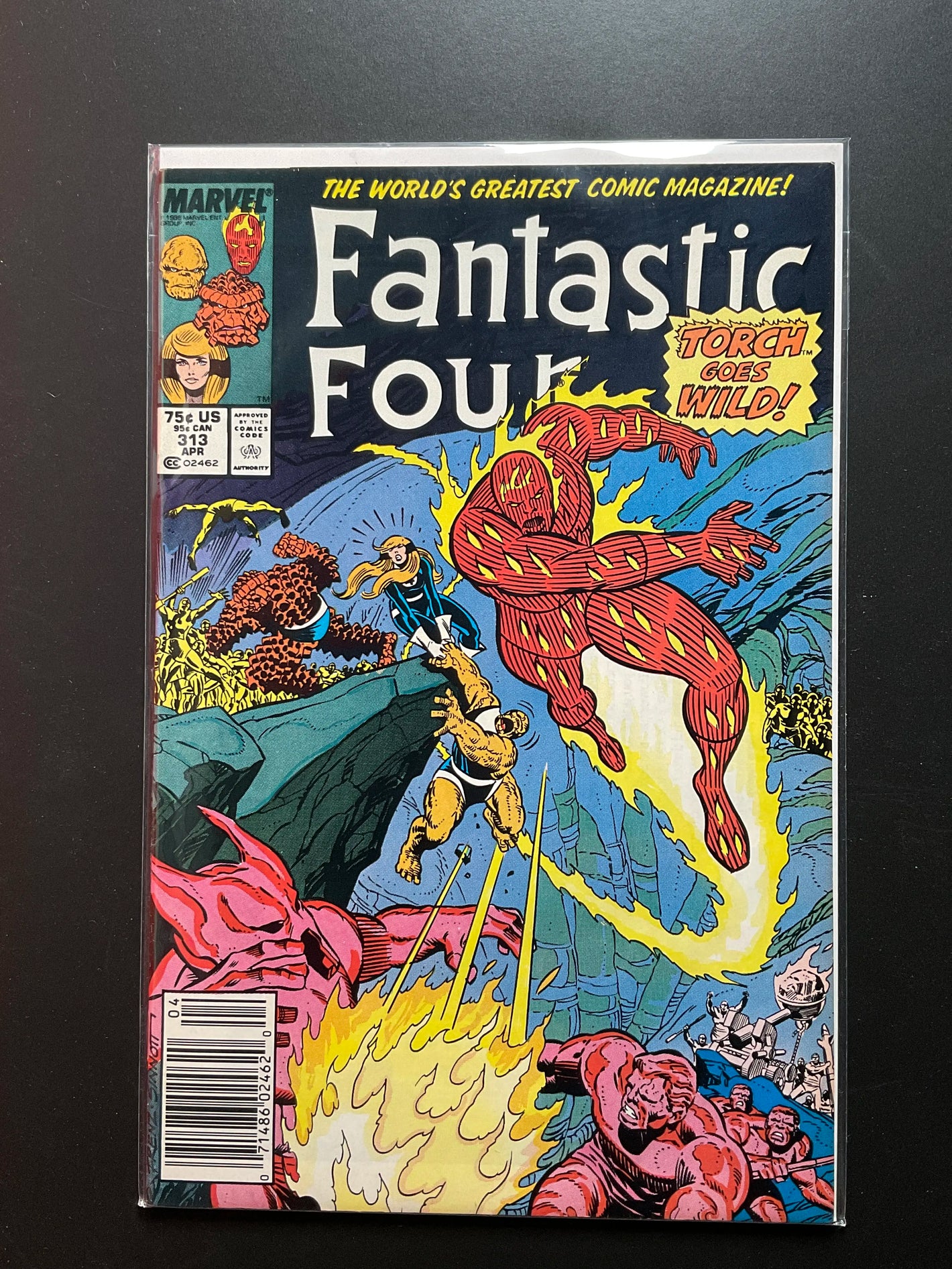 Fantastic Four 313 Marvel Comics April 1988