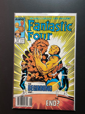 Fantastic Four 317 Marvel Comics August 1988