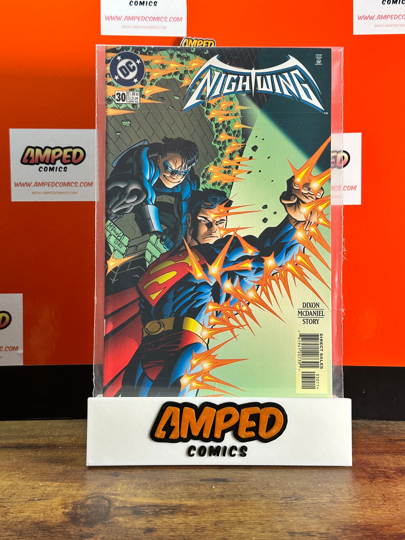 Nightwing 30 DC Comics 1999 Dixon McDaniel Superman Appearance