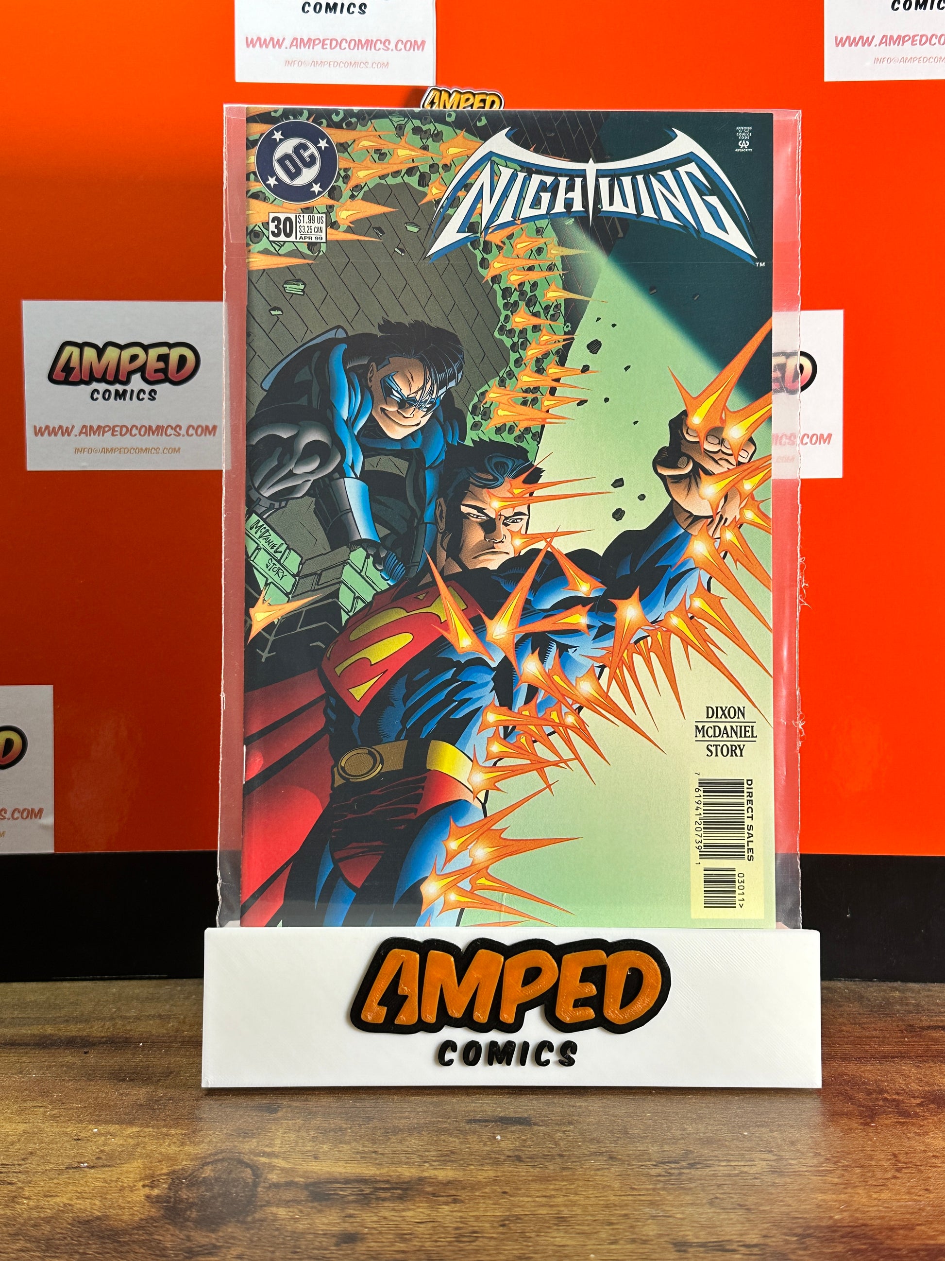 Nightwing 30 DC Comics 1999 Dixon McDaniel Superman Appearance