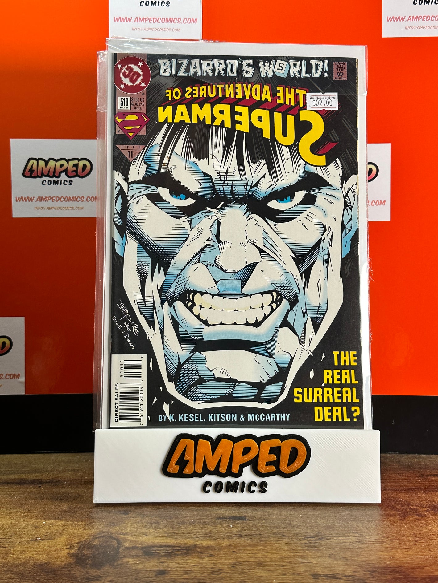 The Adventures of Superman 510 Bizarros World DC Comics 1994