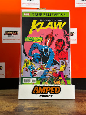 True Believers 1 Klaw The Criminally Insane Marvel Comics