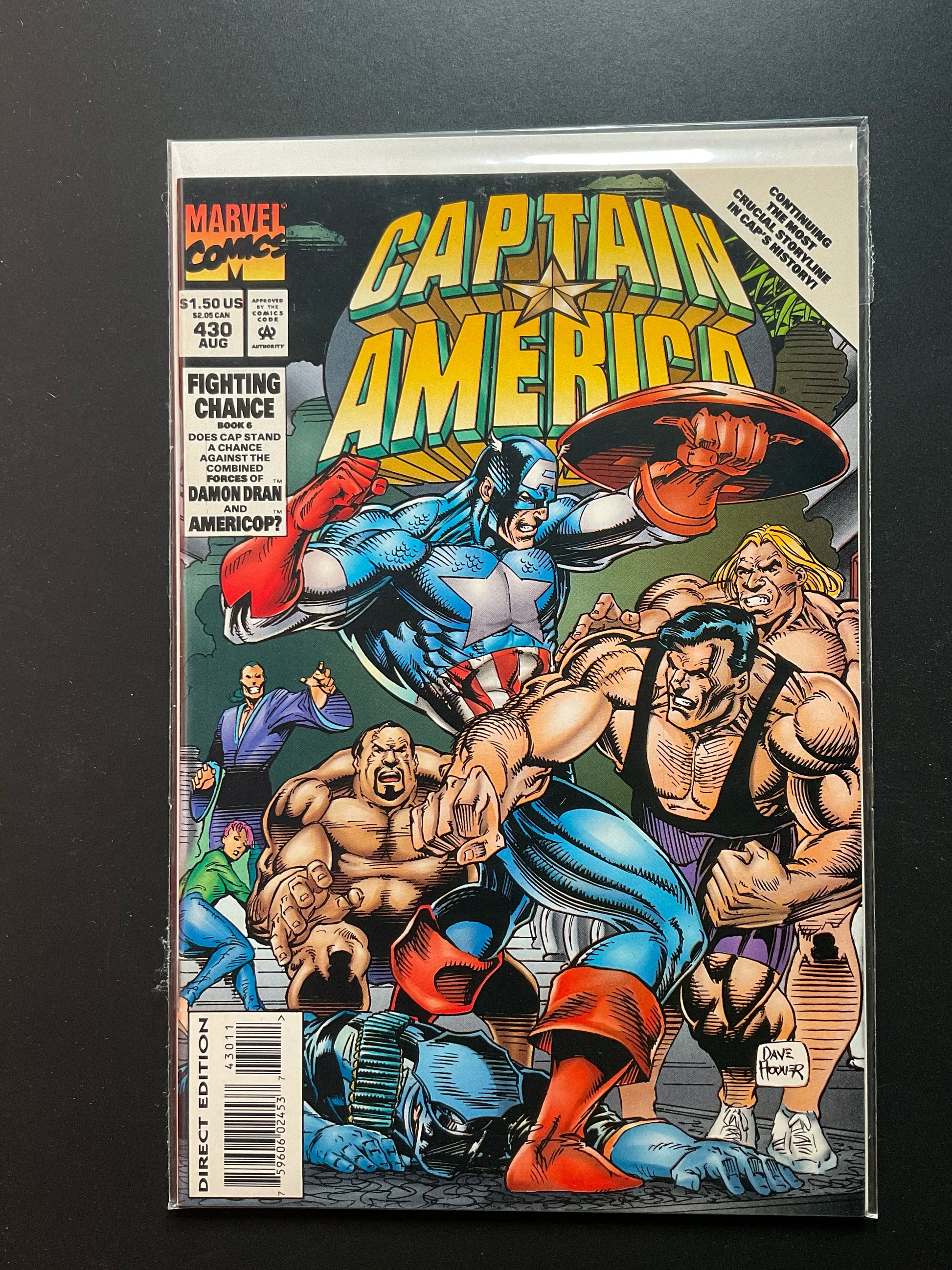 Captain America 430 Marvel Comics Aug 1994 Fighting Chance Part 6