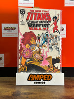 The New Teen Titans 36 DC Comics Oct 1987 Starfire Kills