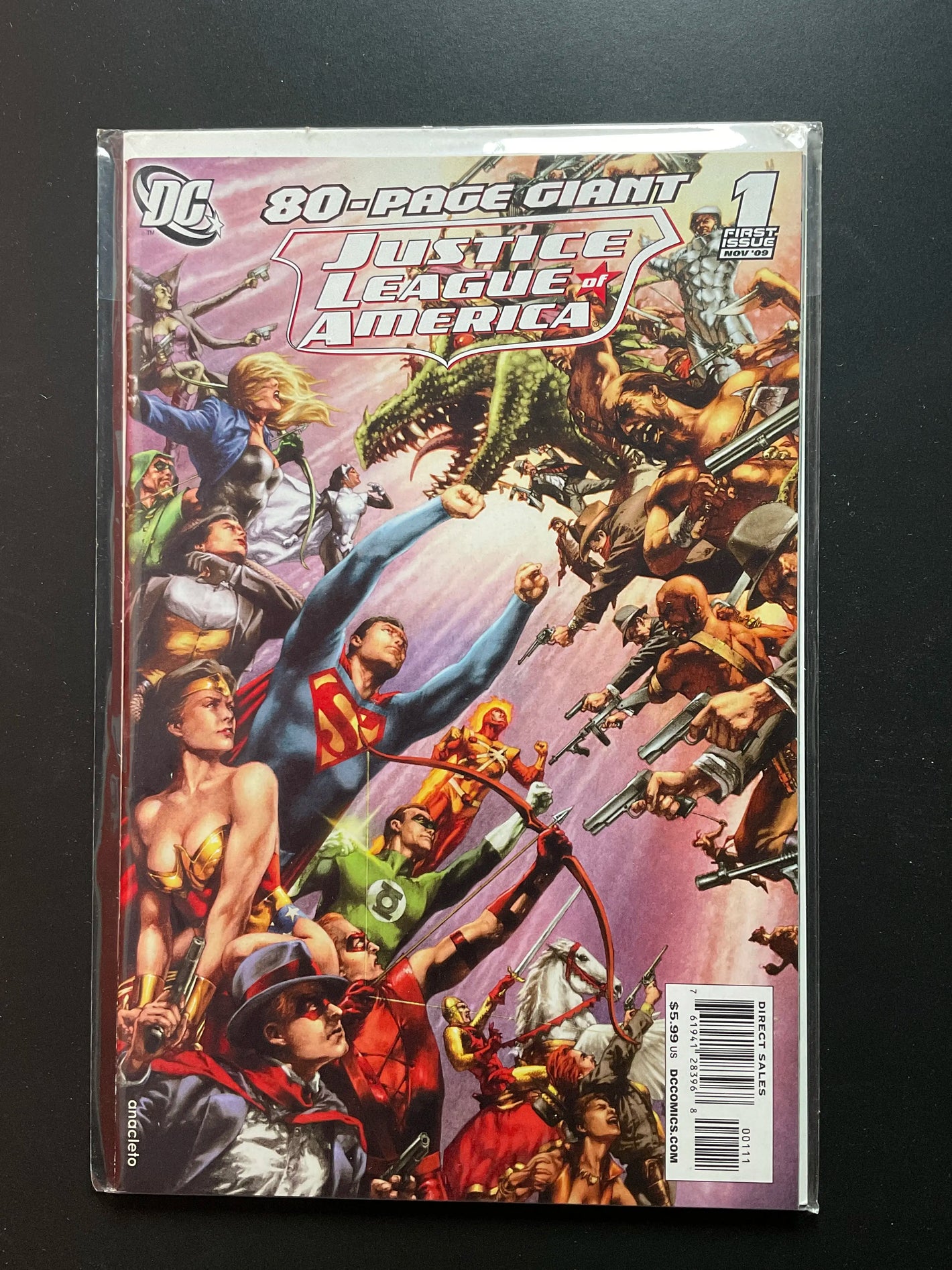 Justice League of America 1 80-Page Giant Nov 2009 DC Comics