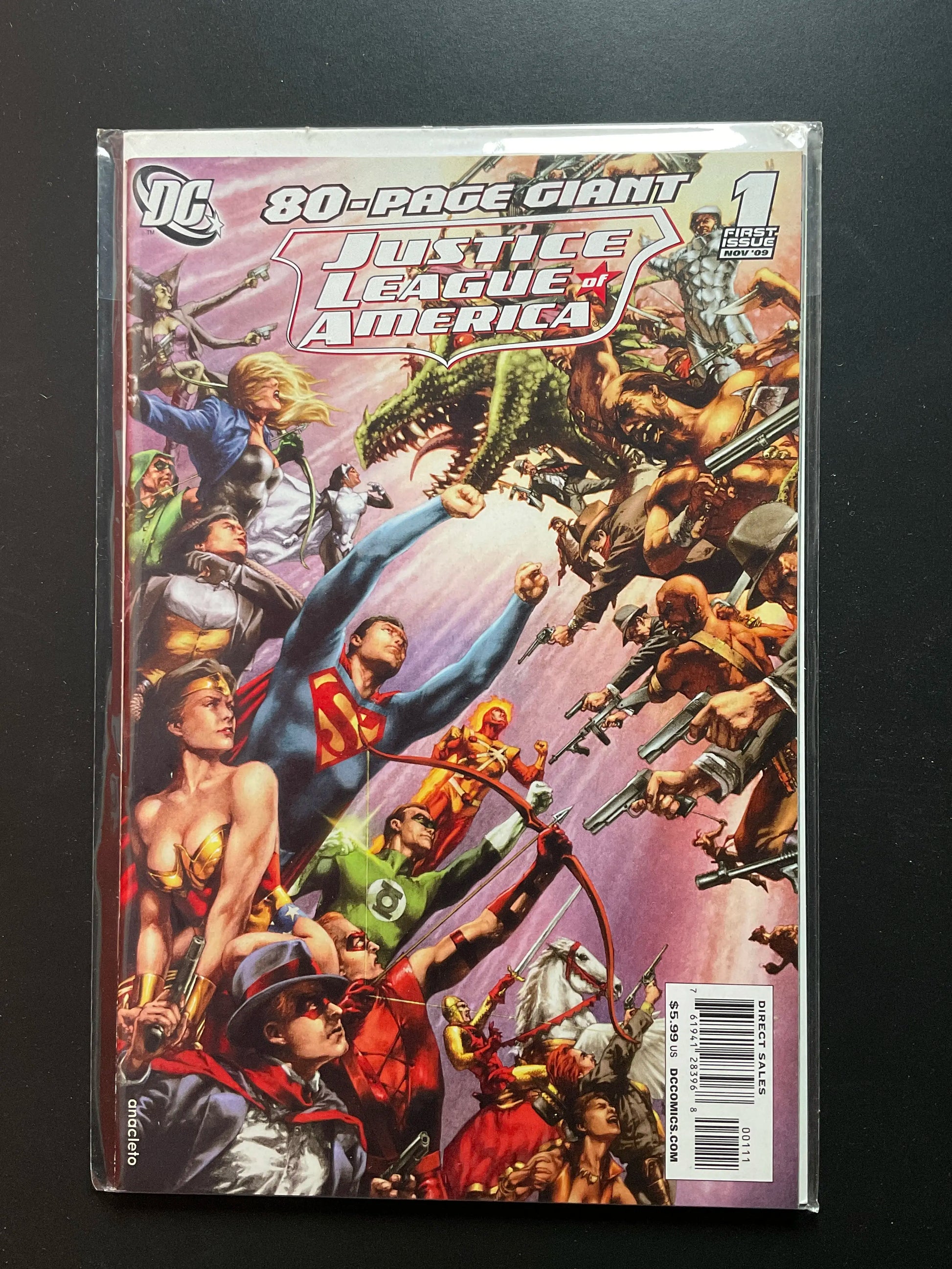 Justice League of America 1 80-Page Giant Nov 2009 DC Comics