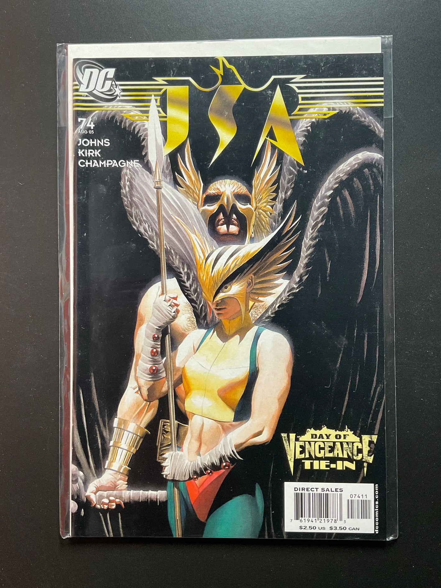 JSA 74 DC Comics Aug 2005 Day of Vengeance Tie-In