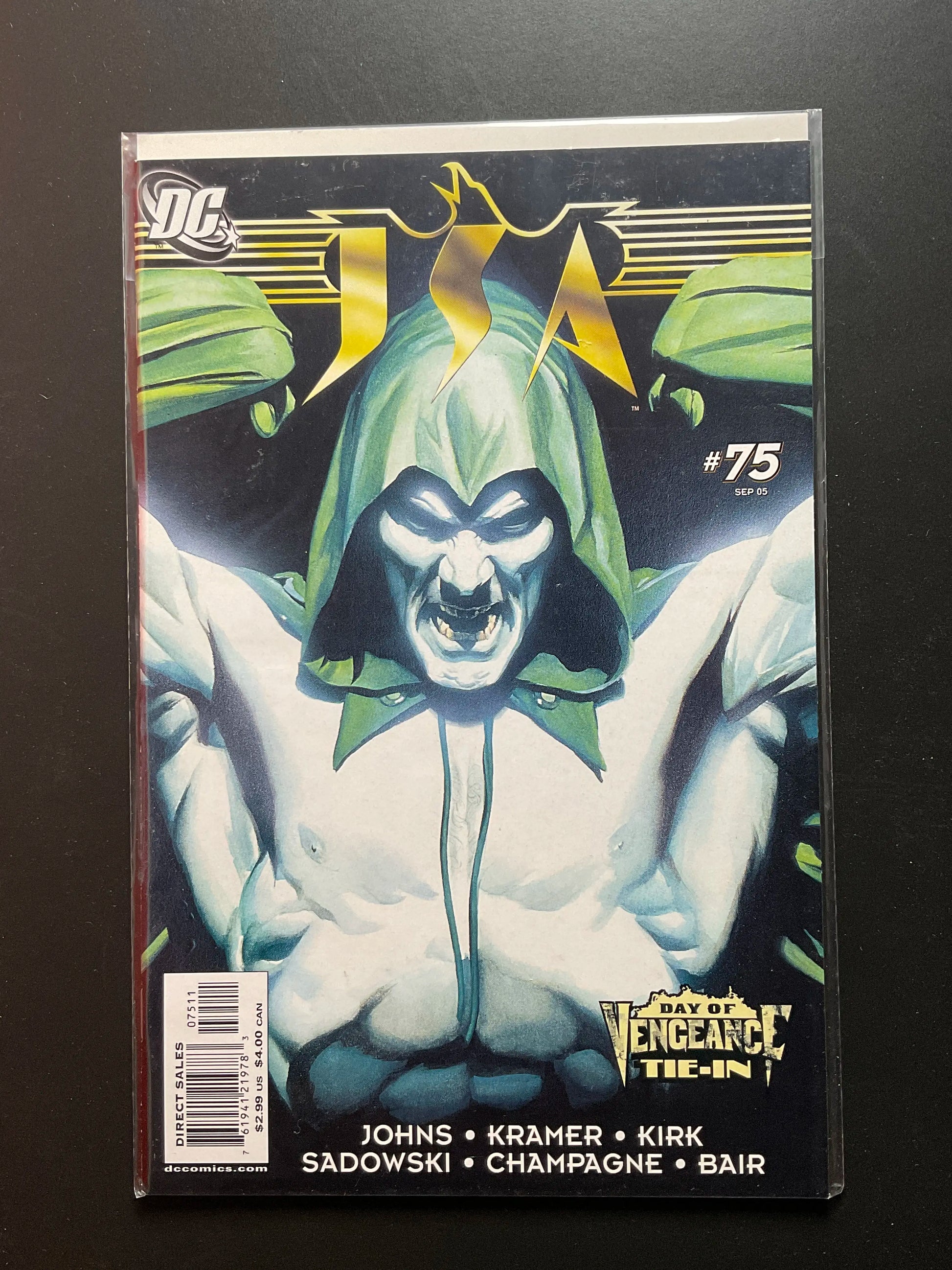 JSA 75 DC Comics Sep 2005 Day of Vengeance Tie-In