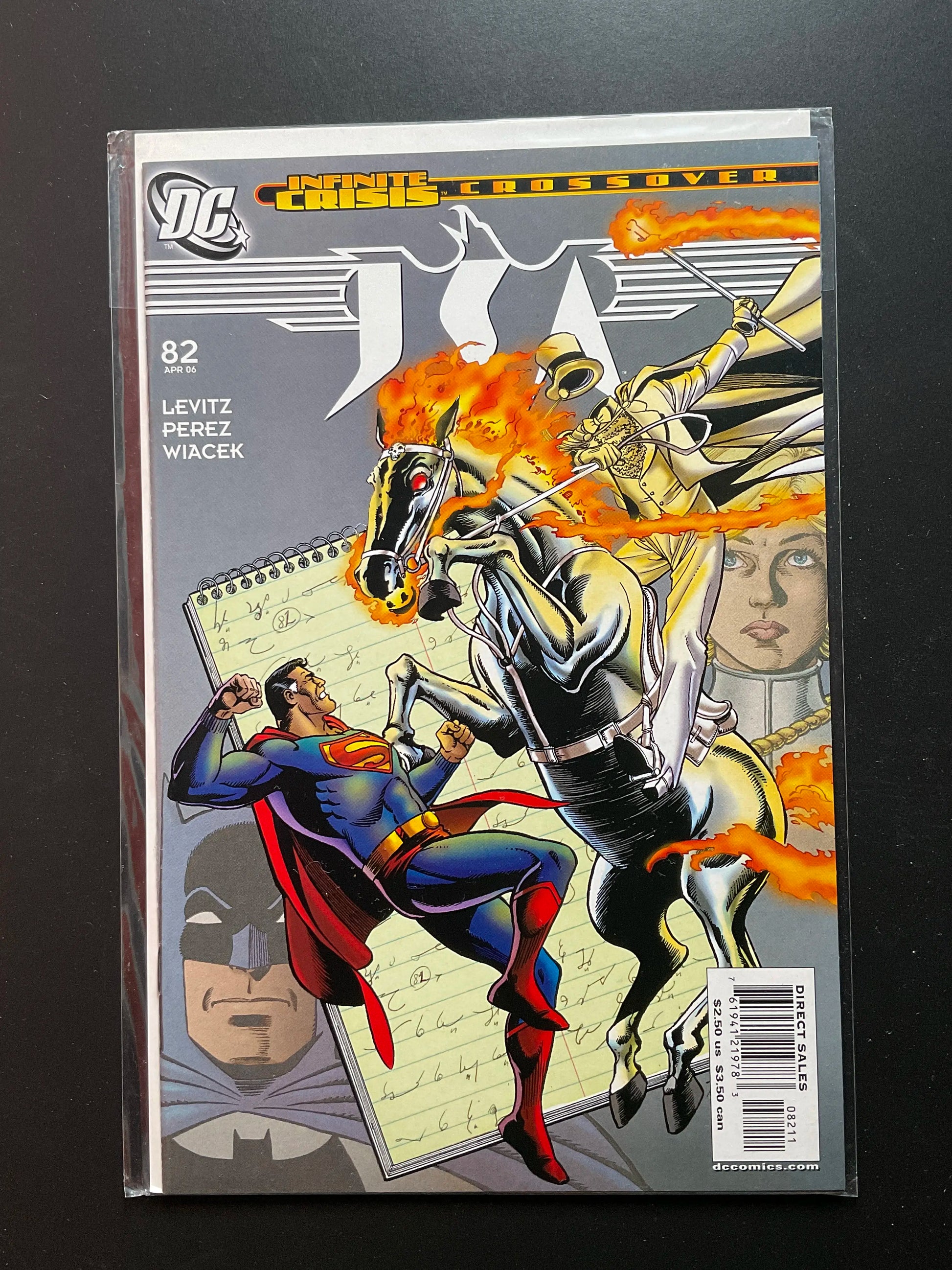 JSA 82 DC Comics Infinite Crisis Crossover Apr 2006
