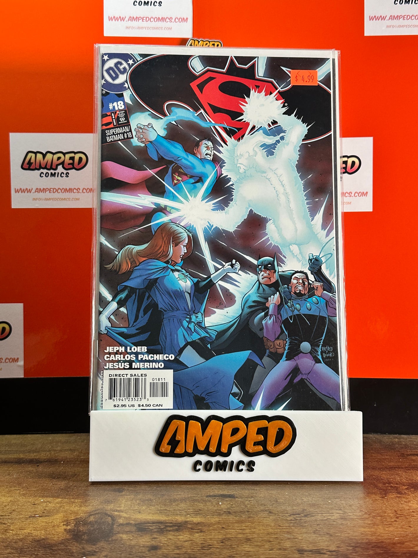 Superman/Batman 18 DC Comics Jeph Loeb Carlos Pacheco 2005