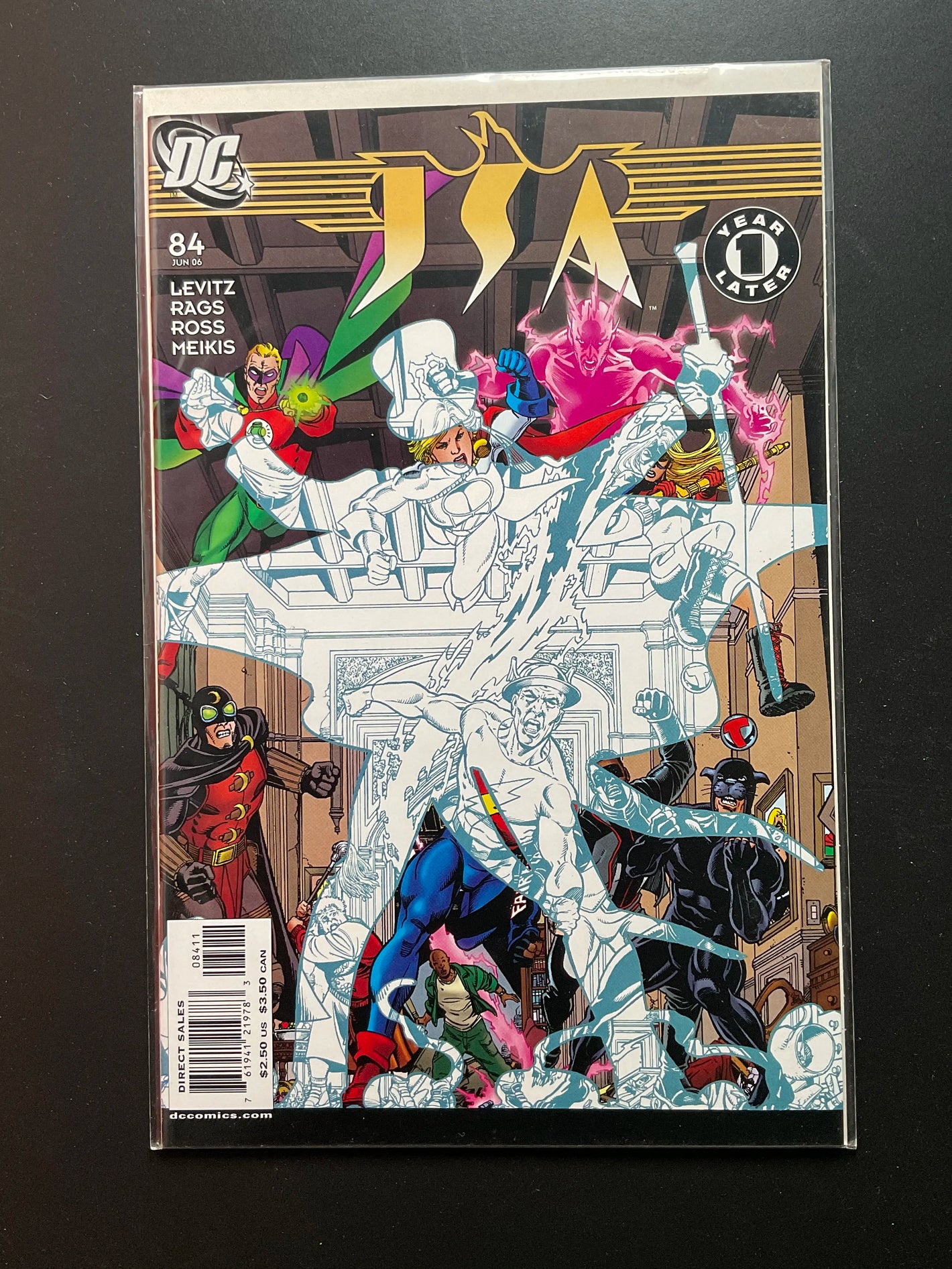 JSA 84 DC Comics June 2006 One Year Later