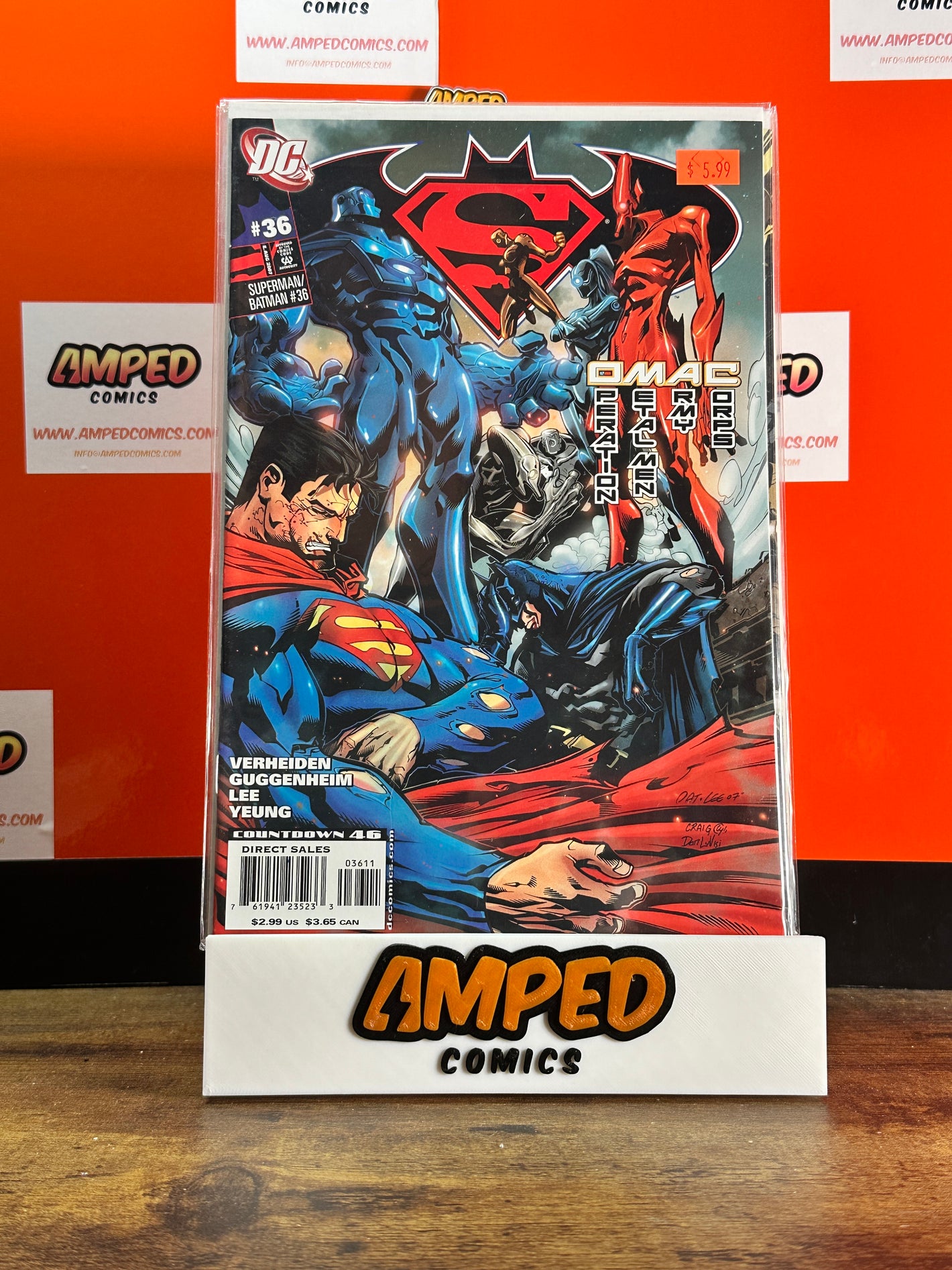 Superman/Batman 36 DC Comics OMAC Project Countdown