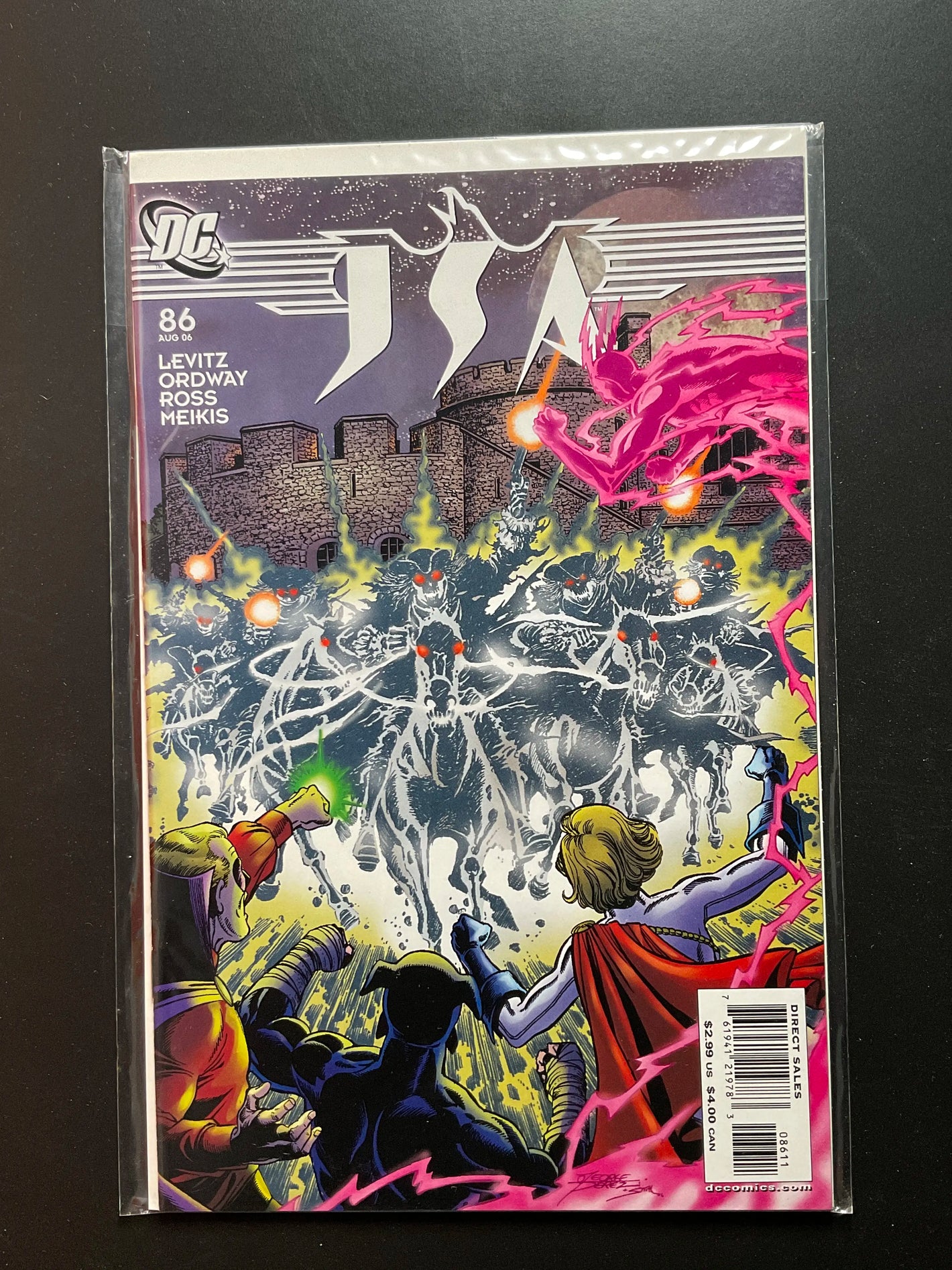 JSA 86 DC Comics Aug 2006 Levitz Ordway Ross Meikis