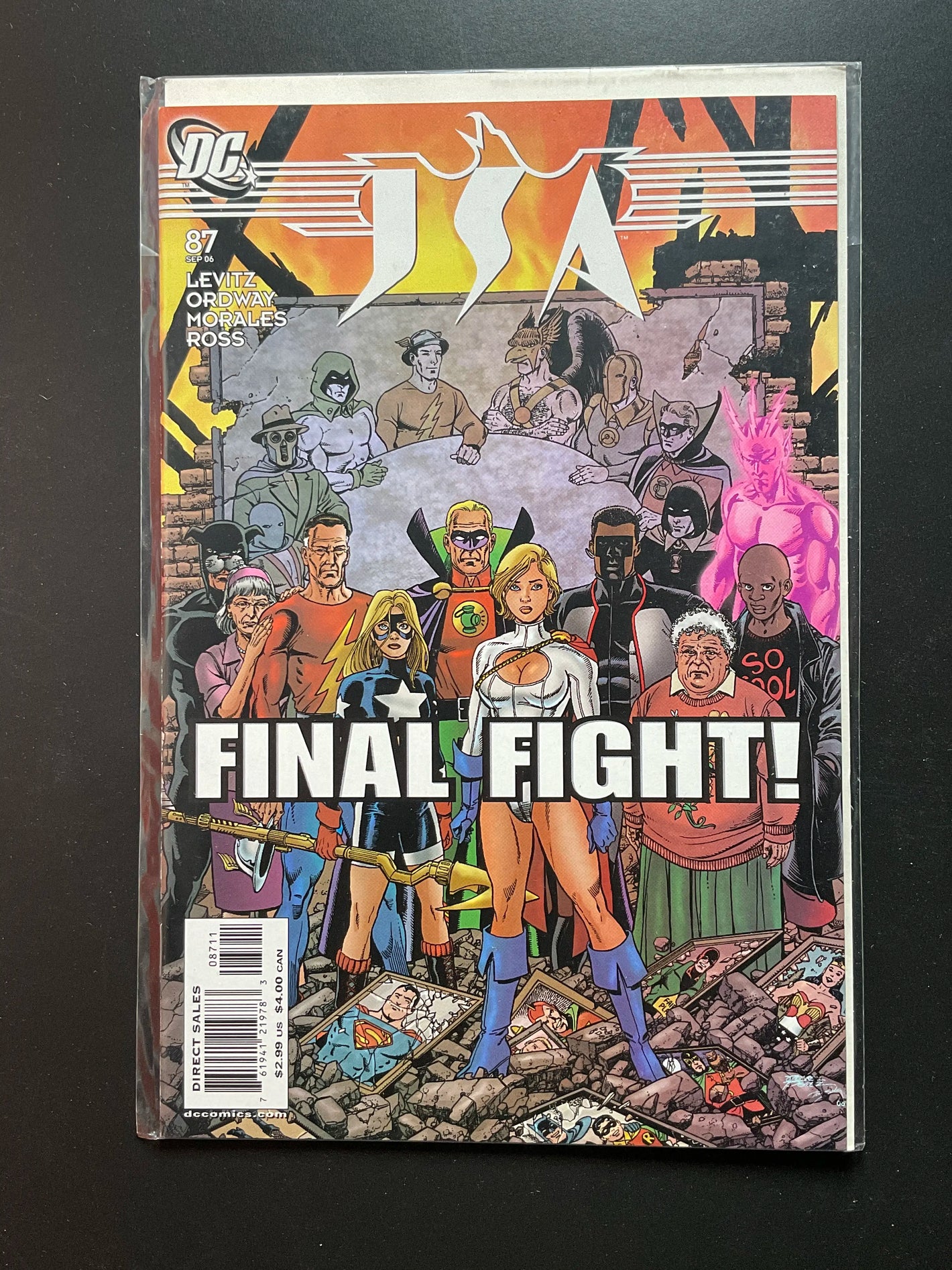 JSA 87 Final Fight DC Comics Sep 2006