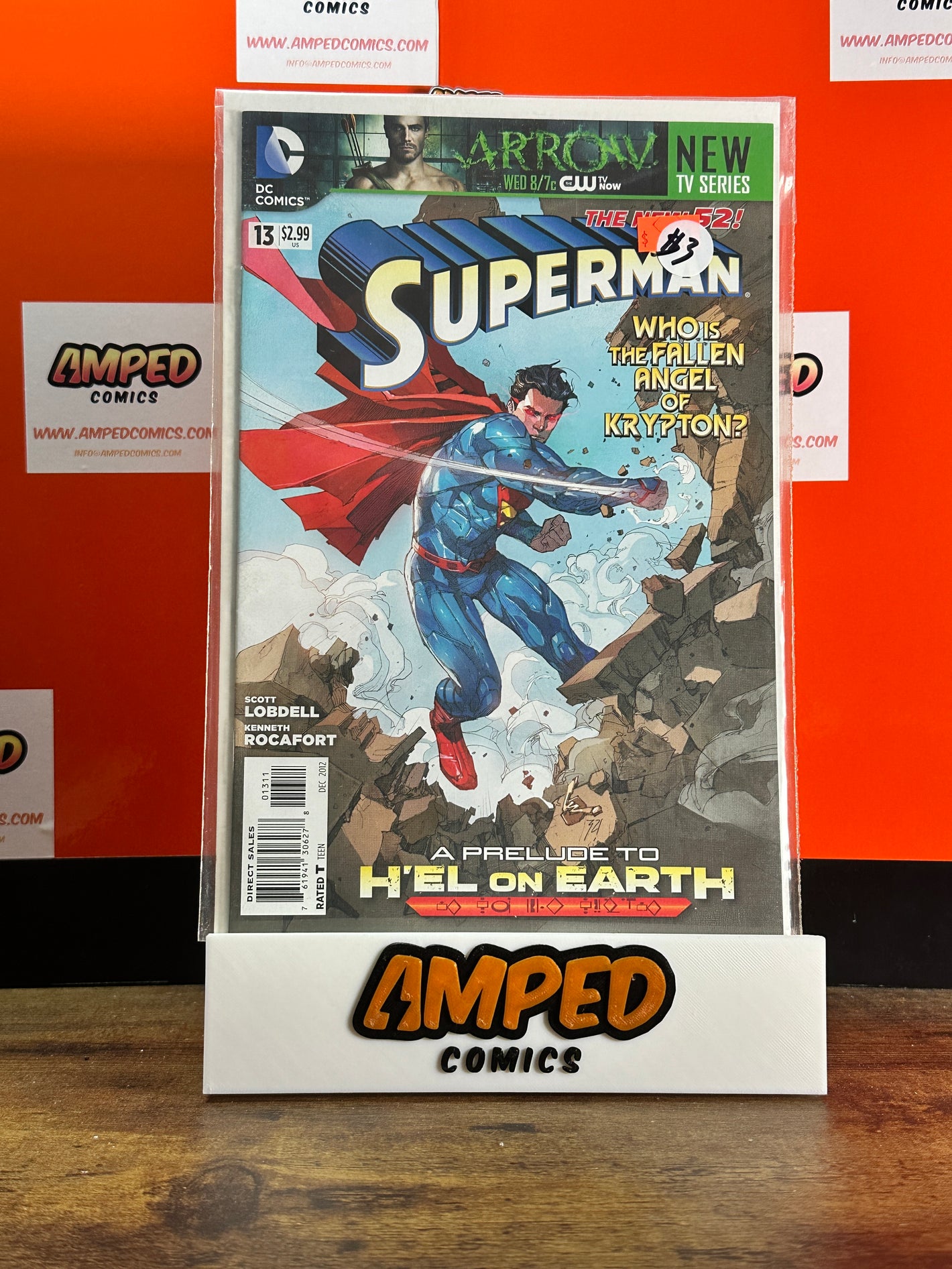 Superman 13 (2012) DC Comics - Prelude to Hel on Earth