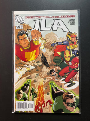 JLA 120 DC Comics 2005 World Without a Justice League