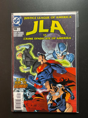 JLA 108 DC Comics Jan 2005 Justice League vs Crime Syndicate
