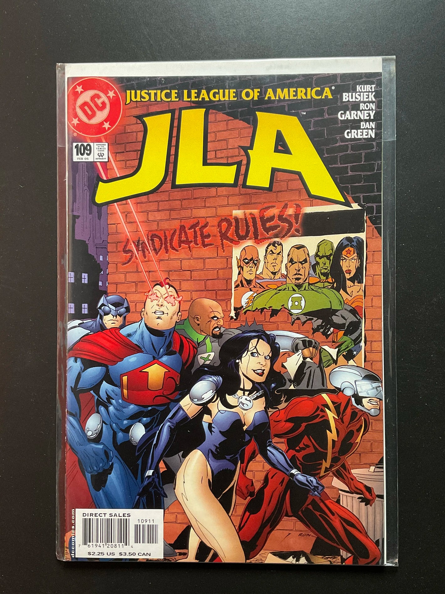 JLA 109 DC Comics Feb 2005 Syndicate Rules Part 5