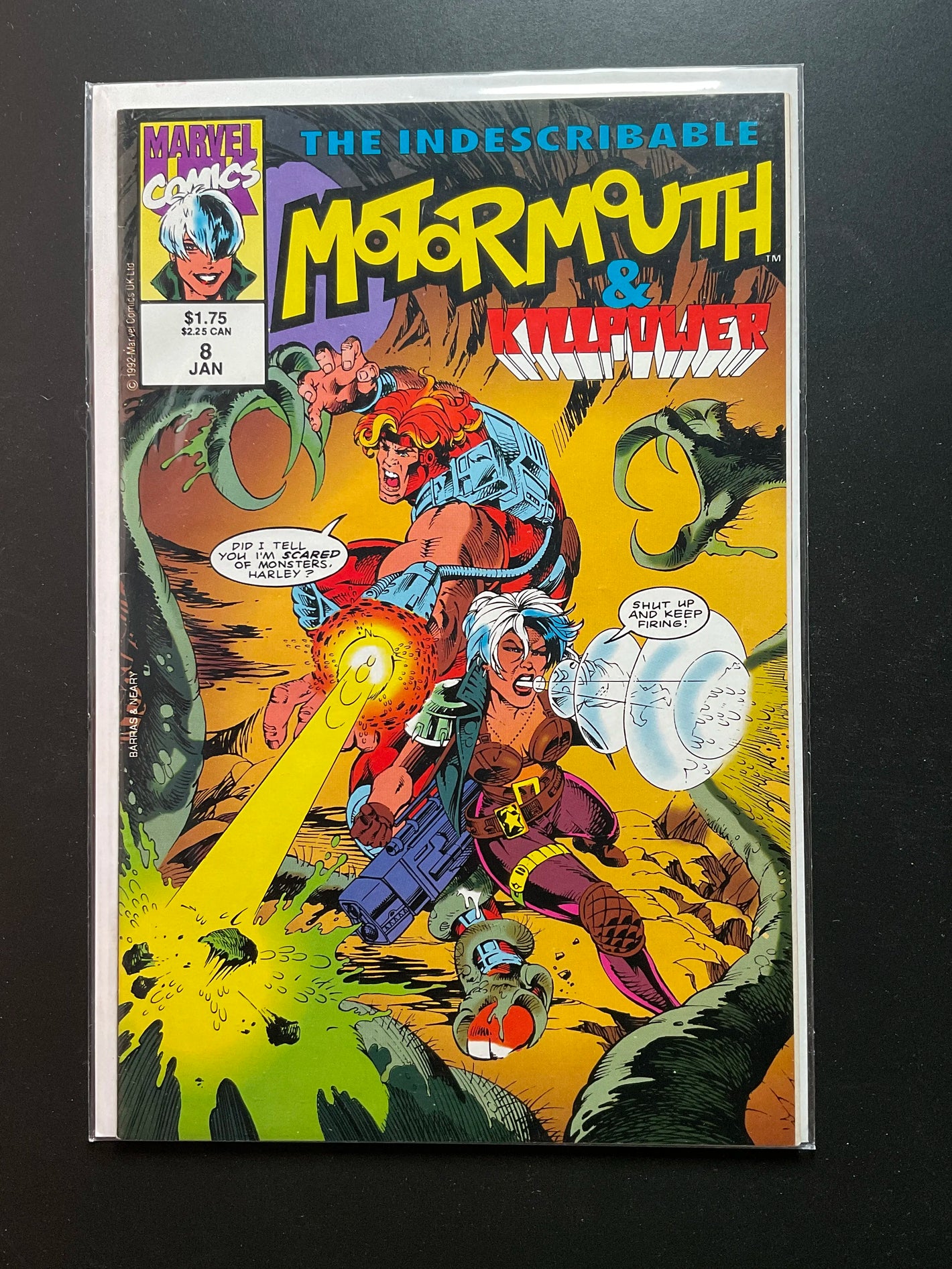 Motormouth Killpower 8 Marvel Comics January 1993