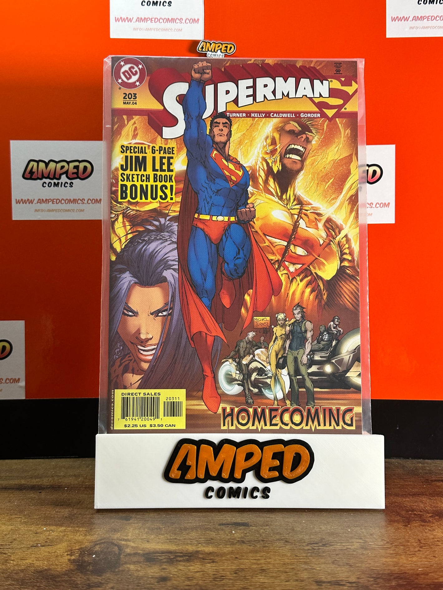 Superman 203 (May 2004) DC Comics - Homecoming