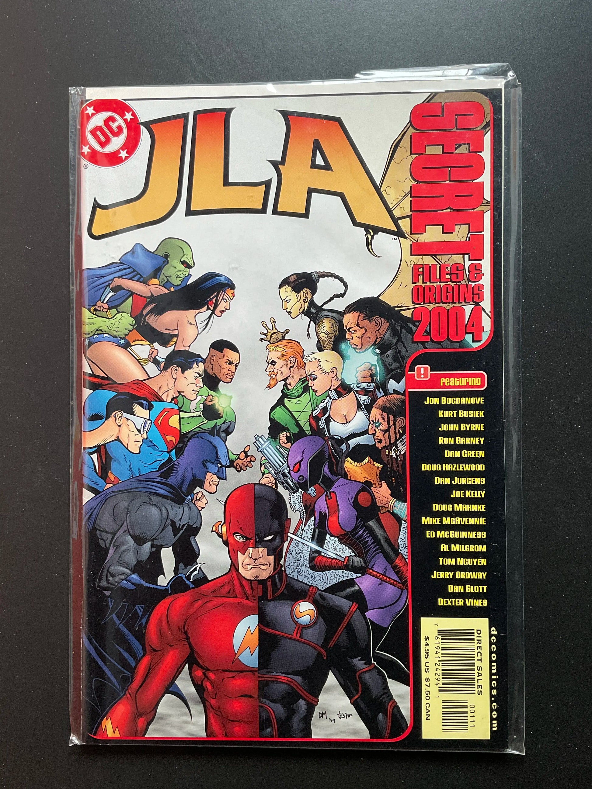 JLA Secret Files Origins 2004 DC Comics
