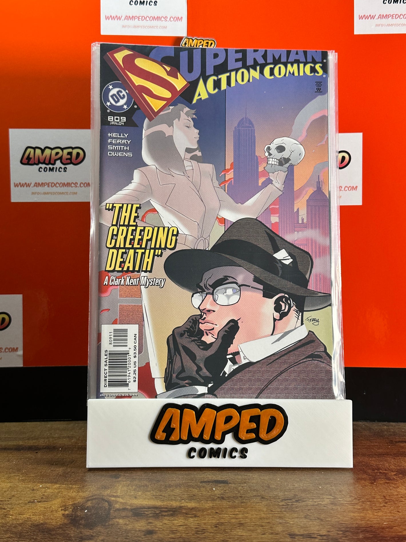 Superman Action Comics 809 DC Comics Jan 2004 The Creeping Death