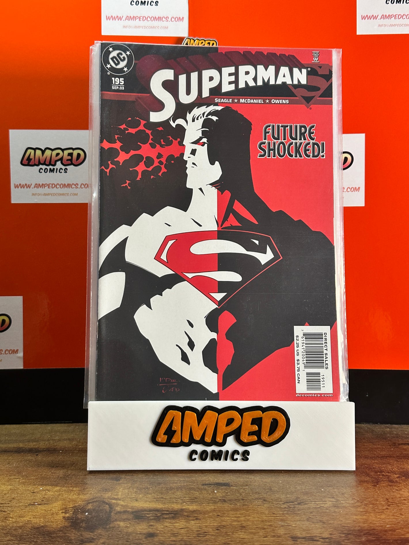 Superman 195 (Sep 2003) DC Comics - Future Shocked