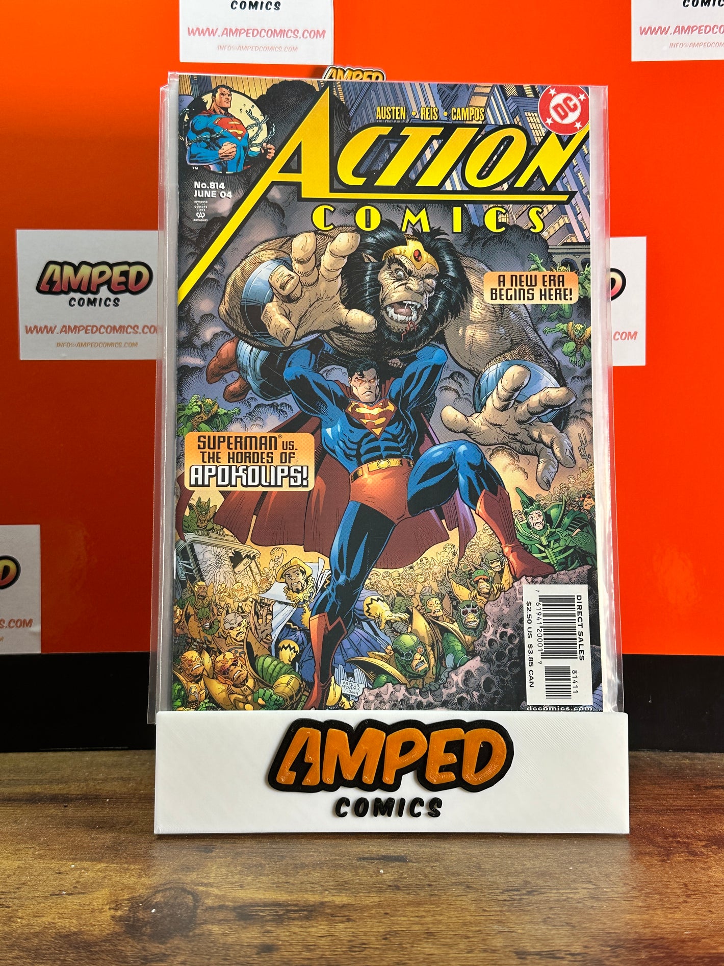 Action Comics 814 June 2004 DC Superman vs Apokolips