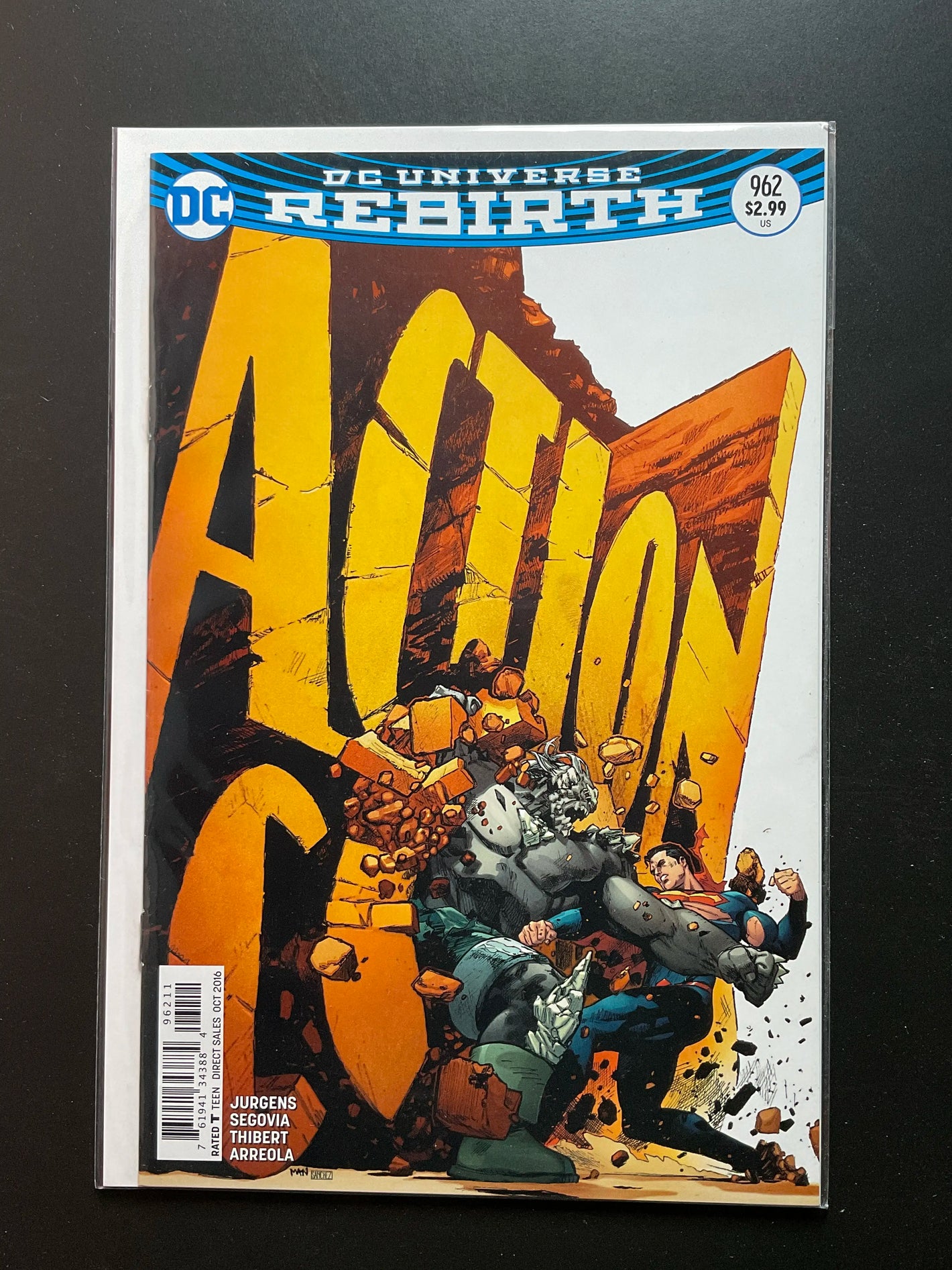 Action Comics 962 DC Rebirth Superman vs Doomsday 2016