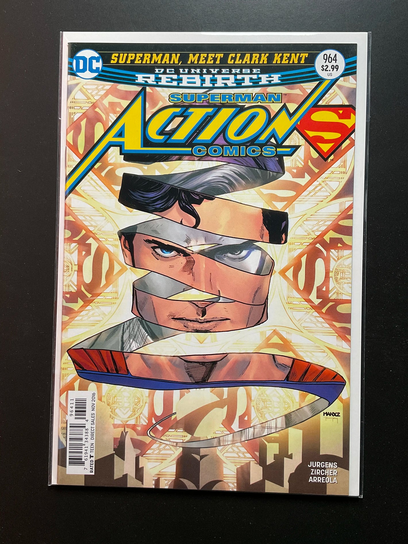 Action Comics 964 DC Rebirth Superman Meet Clark Kent 2016