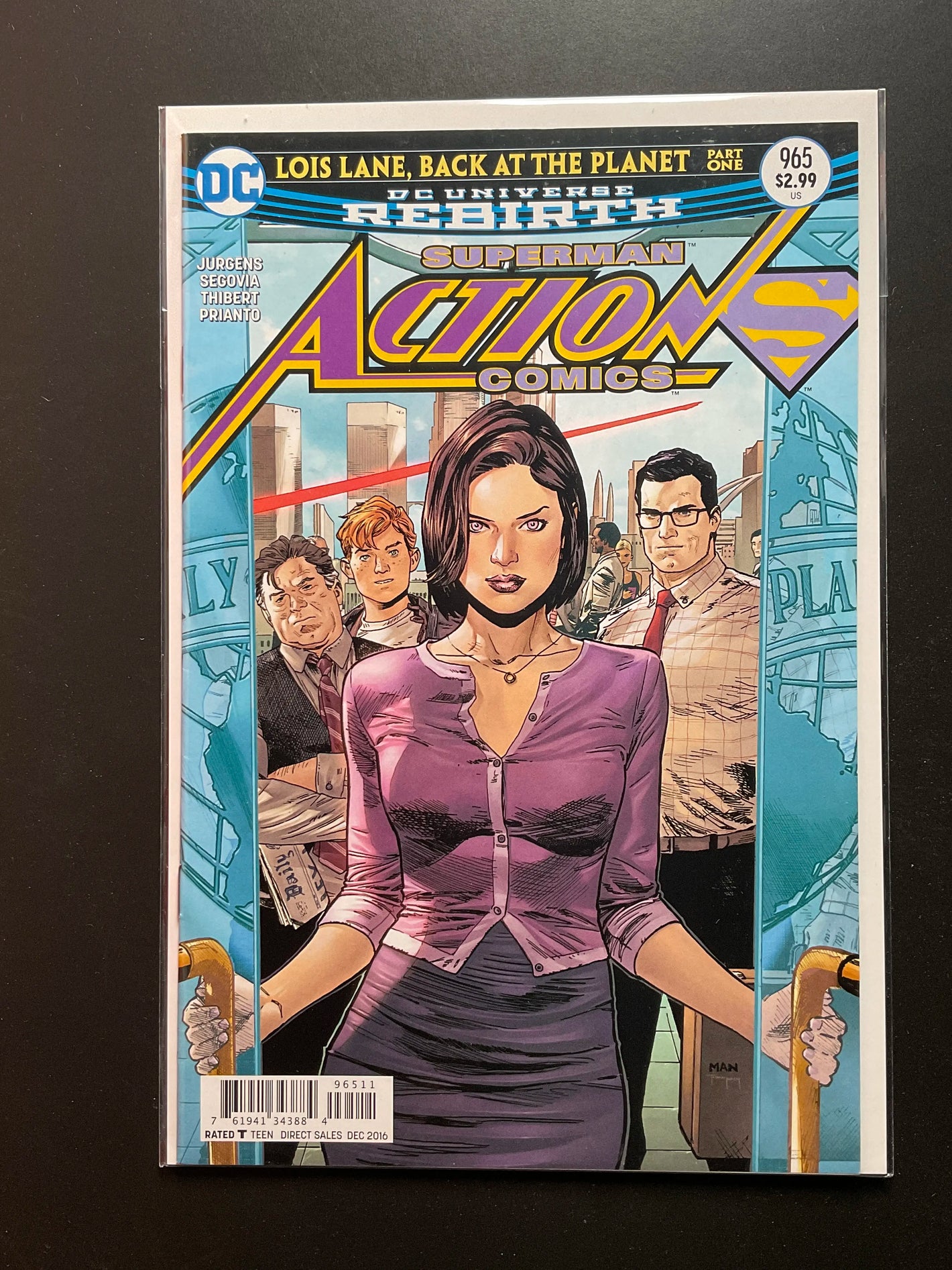 Action Comics 965 DC Universe Rebirth 2016 Lois Lane Cover