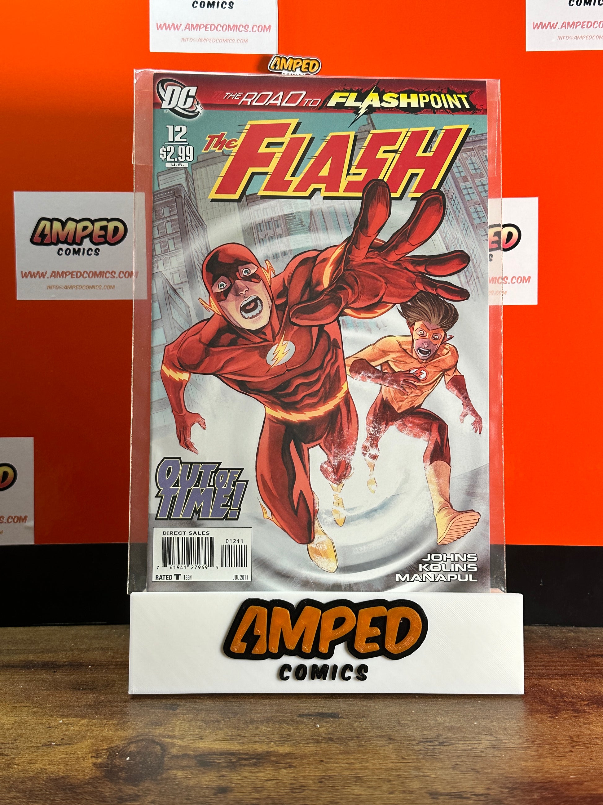 The Flash 12 DC Comics July 2011 The Road to Flashpoint