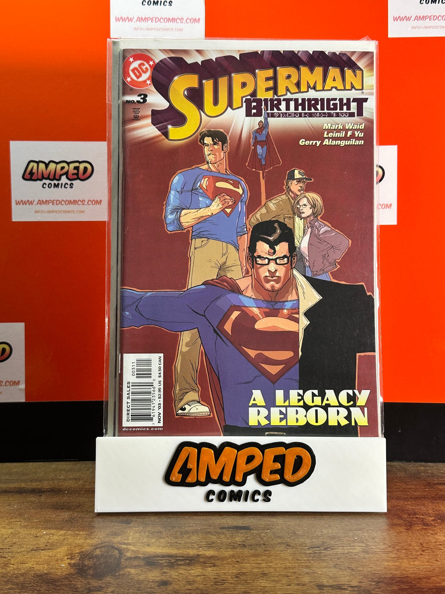 Superman Birthright 3 (DC, Nov 2003) Mark Waid, Leinil Yu