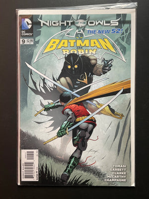 Batman and Robin 9 DC Comics Night of the Owls (2012)