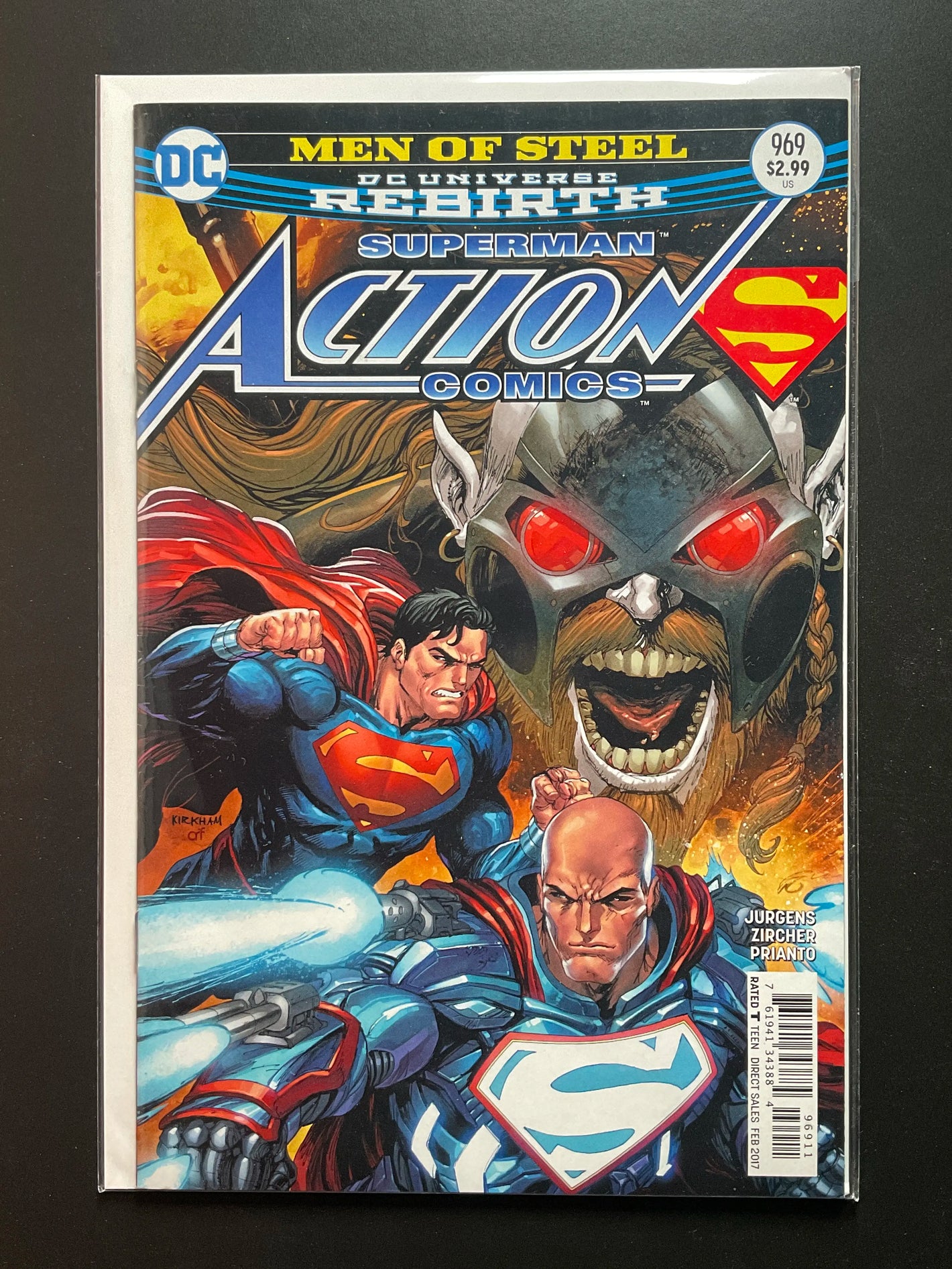 Action Comics 969 DC Universe Rebirth Superman 2017