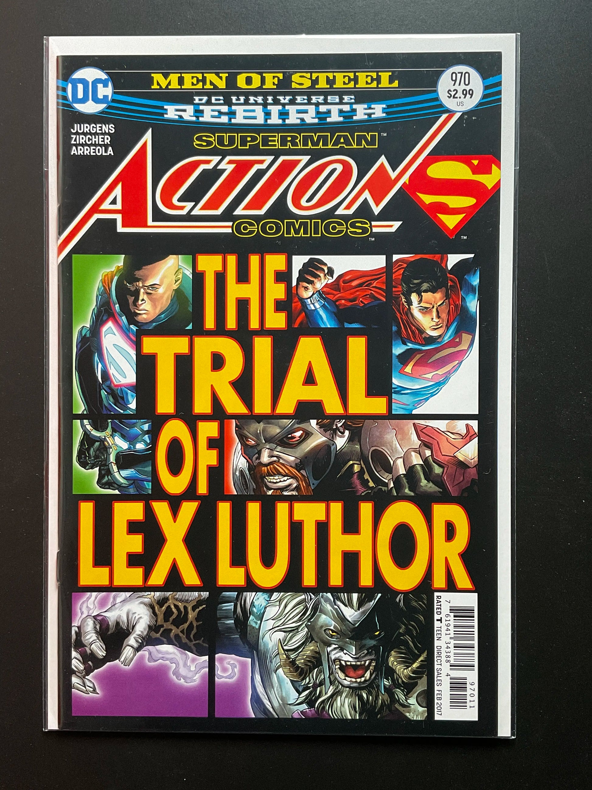 Action Comics 970 DC Rebirth Superman The Trial of Lex Luthor