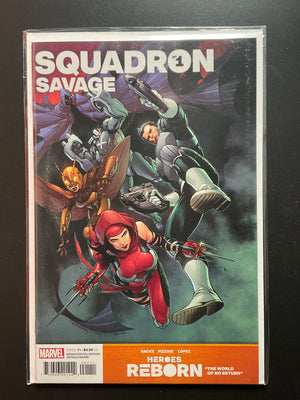 Squadron Savage 1 Marvel Heroes Reborn 2021