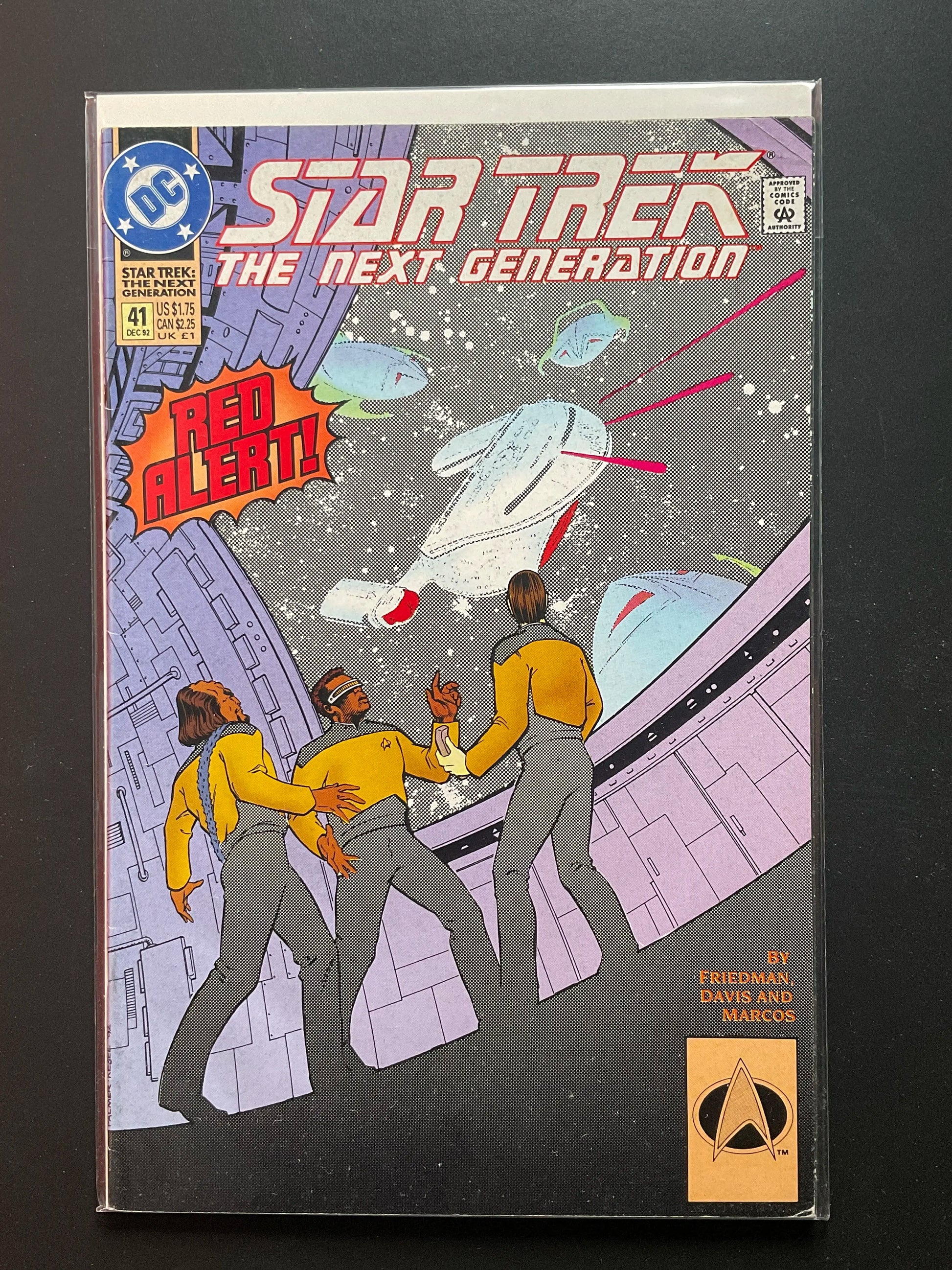 Star Trek The Next Generation 41 DC Comics Dec 1992