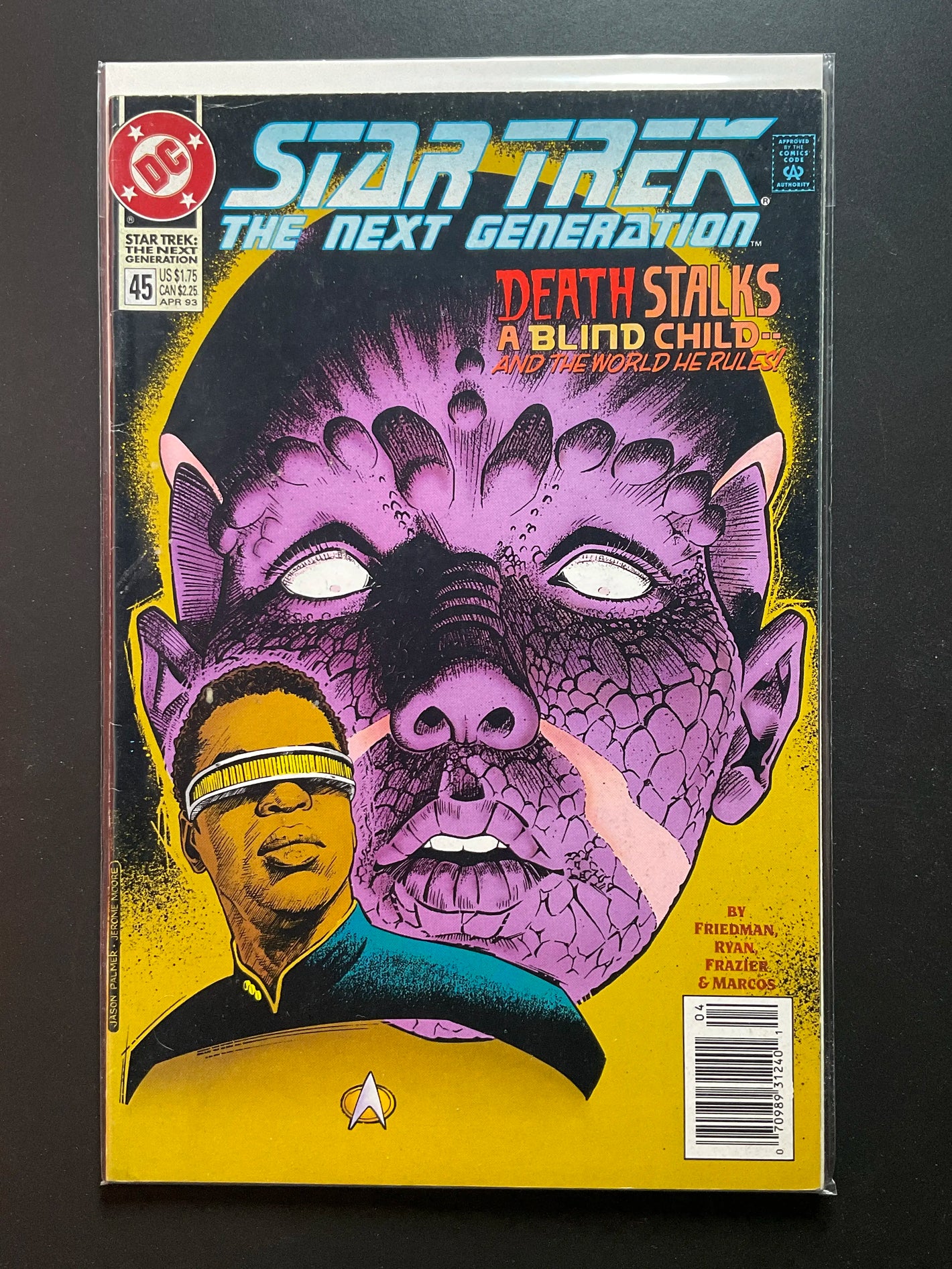 Star Trek The Next Generation 45 DC Comics Apr 1993