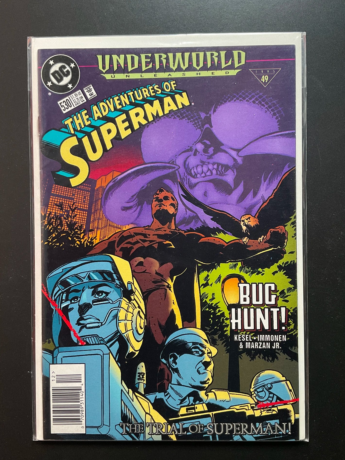 The Adventures of Superman 530 DC Comics 1995 Underworld Unleashed