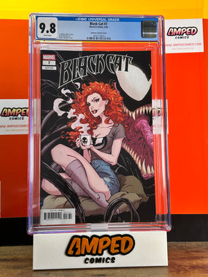 Black Cat 7 CGC 9.8 Andrews Variant Cover Marvel Comics