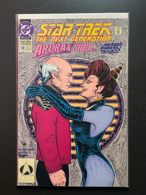 Star Trek The Next Generation 36 DC Comics 1992 Ardras Back