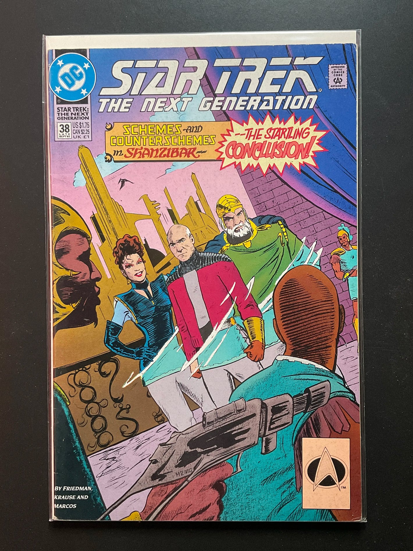 Star Trek The Next Generation 38 DC Comics 1992
