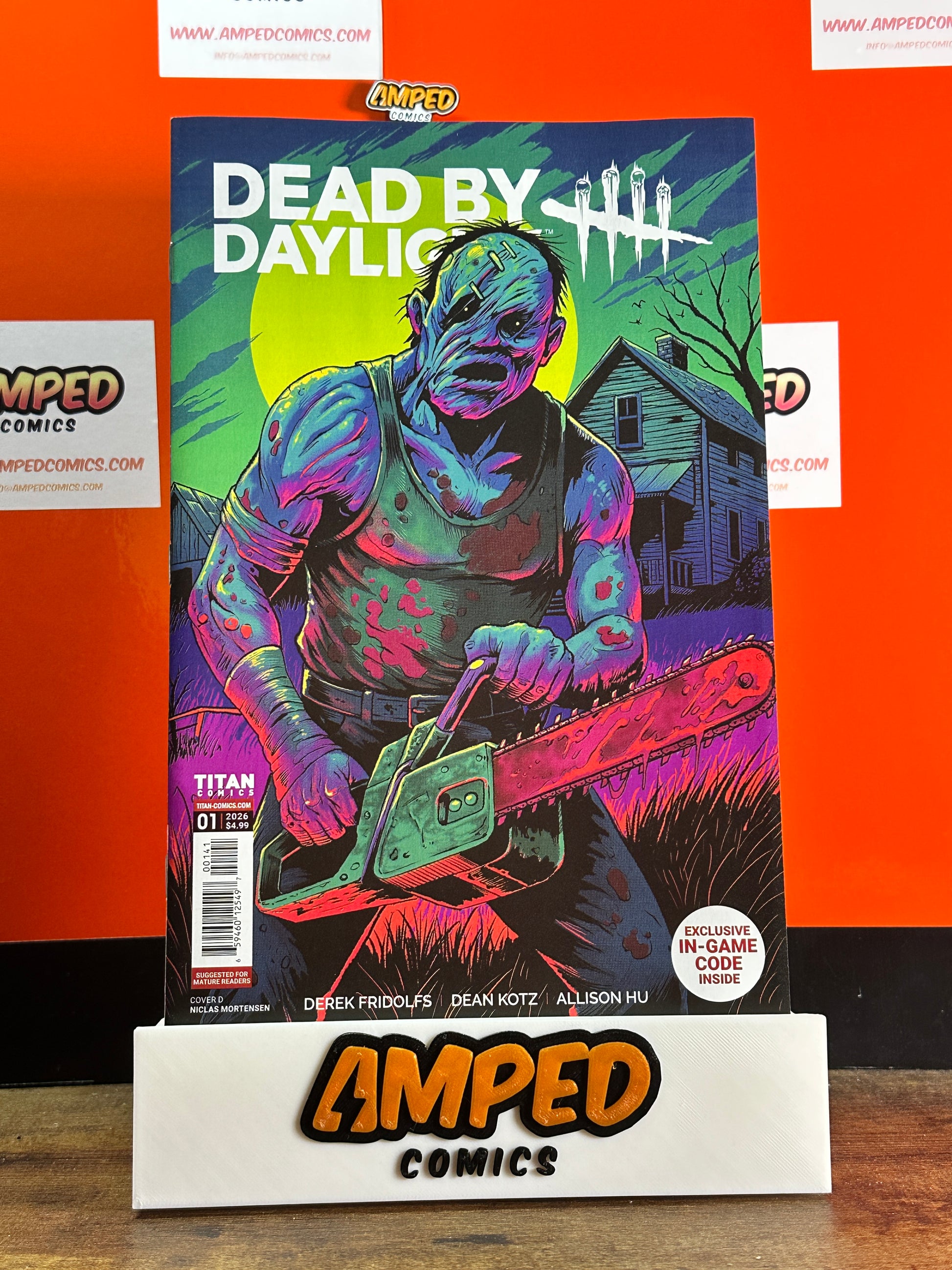 DEAD BY DAYLIGHT THE HILLBILLY #1 (OF 4) CVR D NICLAS MORTENSEN VAR