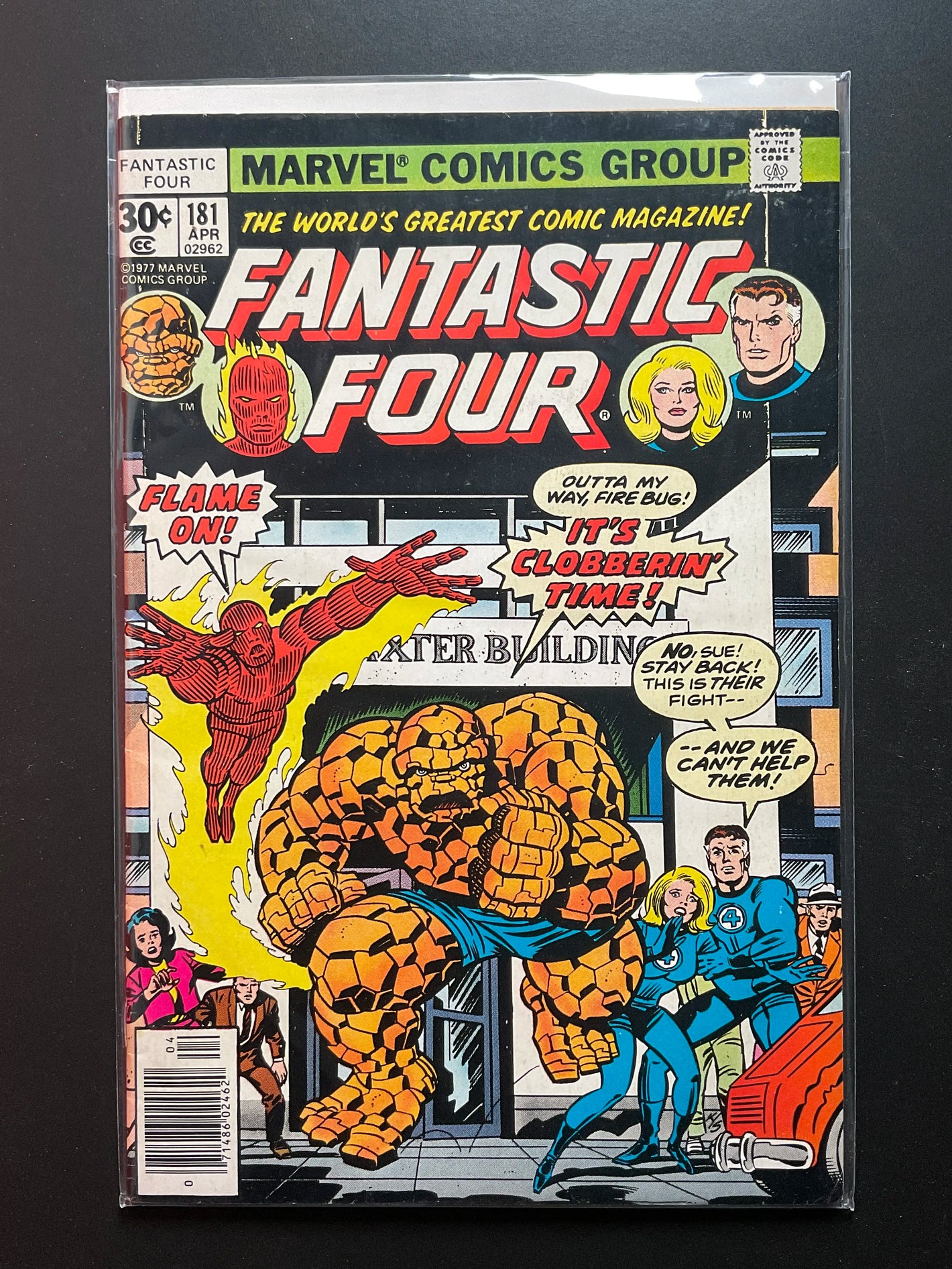 Fantastic Four 181 Marvel Comics April 1977 - A