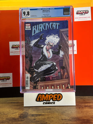 BLACK CAT #7 GLEB MELNIKOV VARIANT CGC 9.8